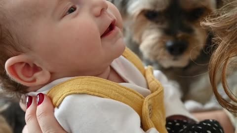 Woman Playing with Baby 💓