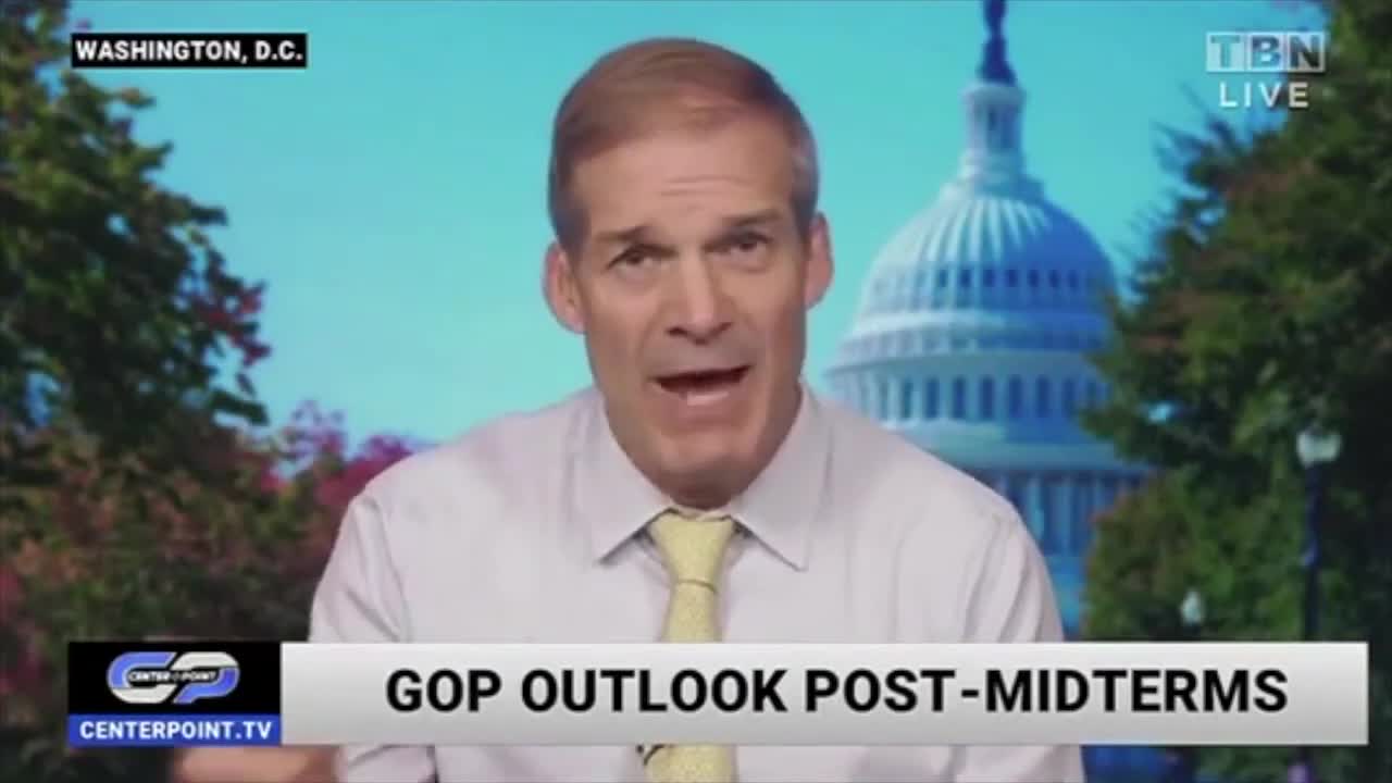 Jim Jordan Discusses GOP Outlook Post-Midterms