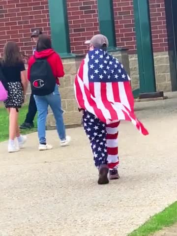 SOME HEROES DO WEAR CAPES!!!