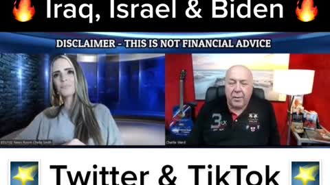 CHARLIE WARD - NESARA / GESARA - IRAN / ISRAEL & BIDEN