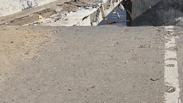 92nd brigade of the Armed Forces of Ukraine, after blowing up bridges