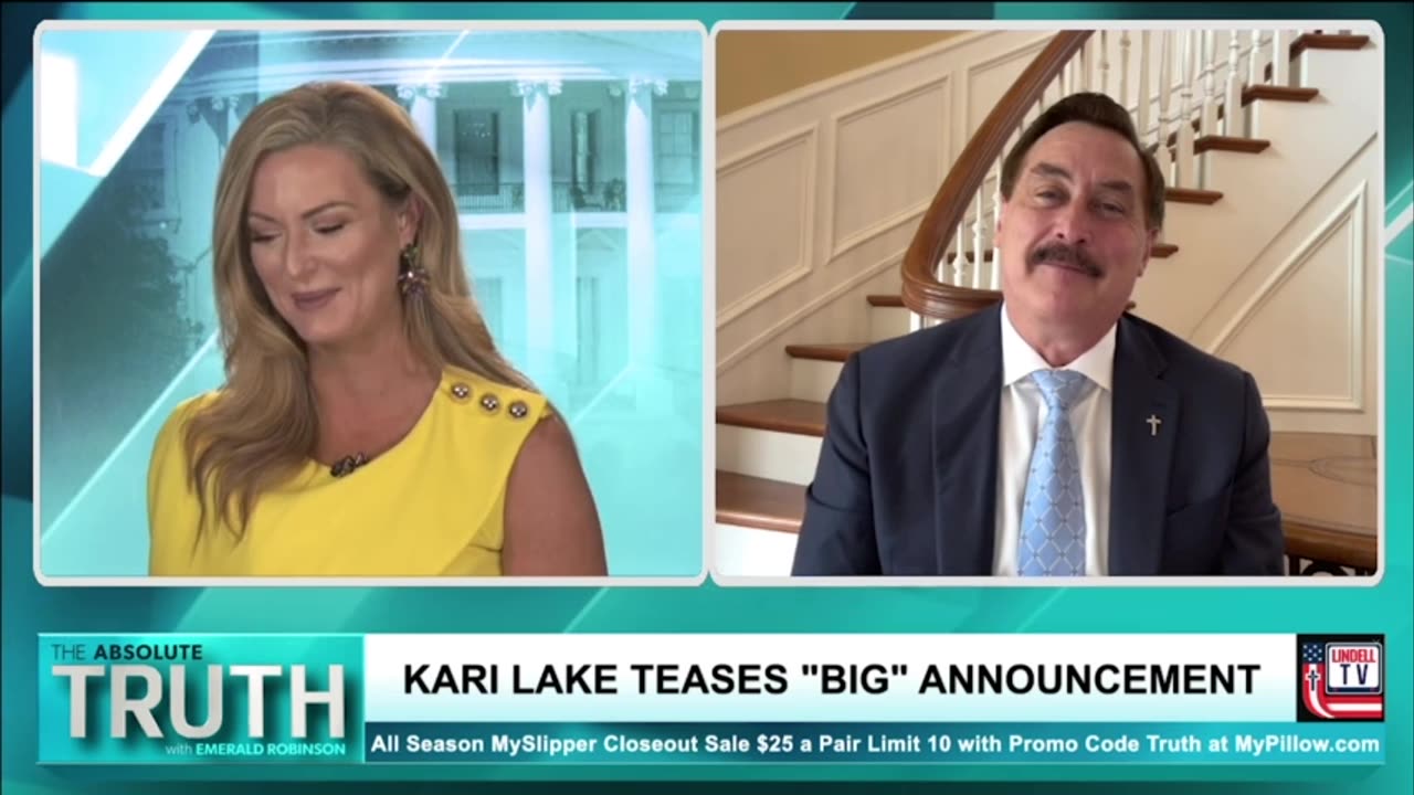 MIKE LINDELL REACTS TO THE LATEST REGARDING KARI LAKE'S ELECTION CHALLENGE