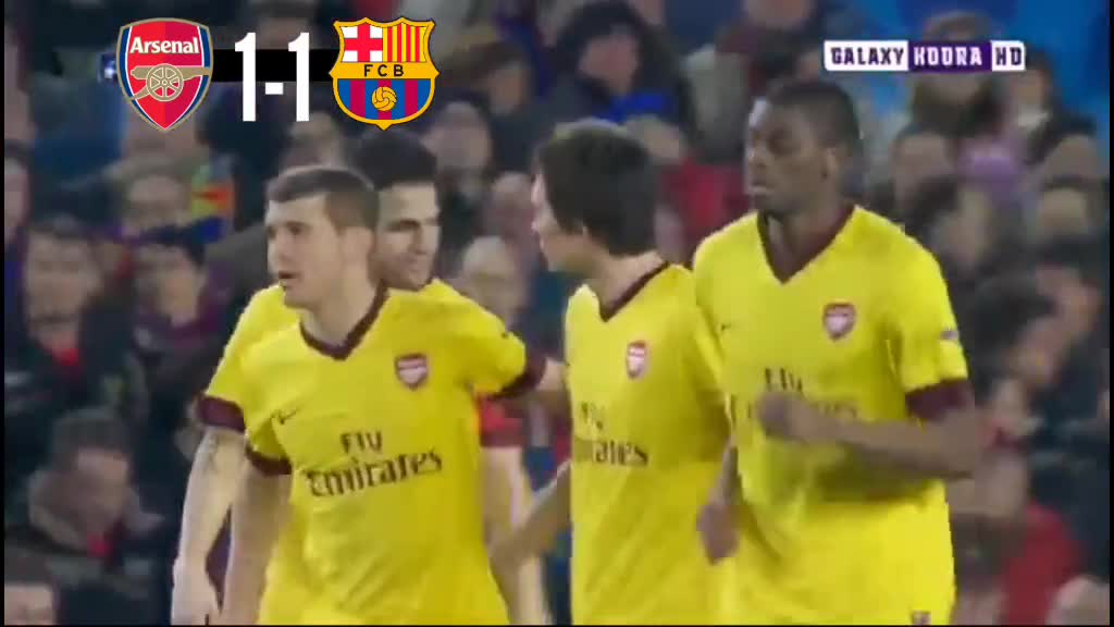 Arsenal vs Barcelona 2011