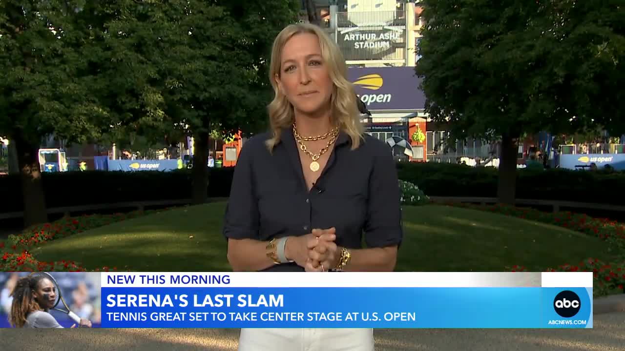 All eyes on Serena Williams as her final US Open begins l GMA