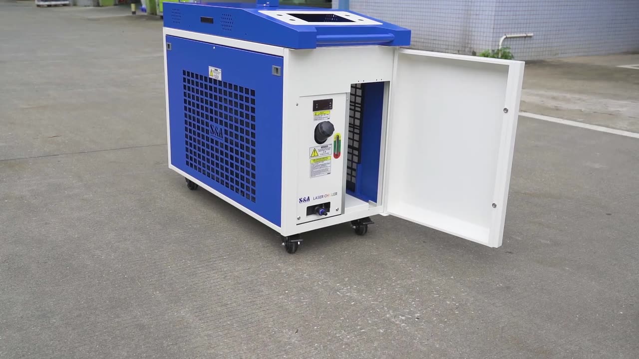 Industrial Chiller CWFL-1500ANW02 for 1500W Handheld Laser Welder All-in-one Design