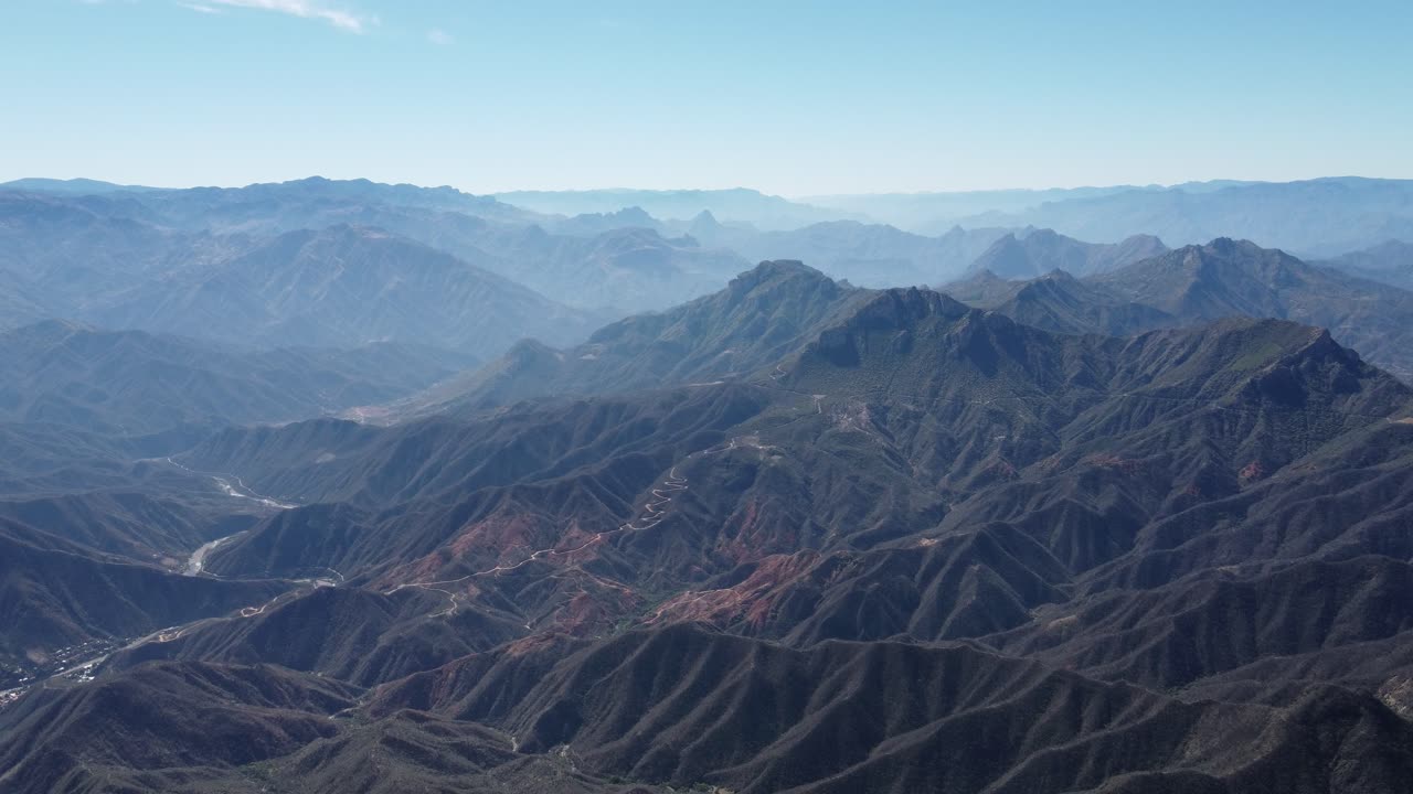 Batopilas Canyon 4000 ft up, 1 mile out.