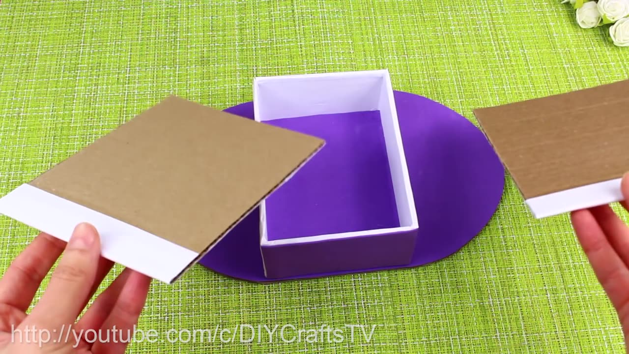 DIY DESK ORGANIZER TUTORIAL MULTIFUNCTIONAL IDEA