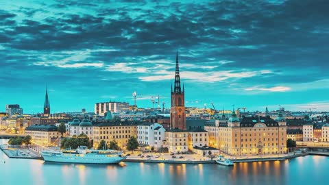 Stockholm, one of the few cities in Europe that has never been ravaged by war