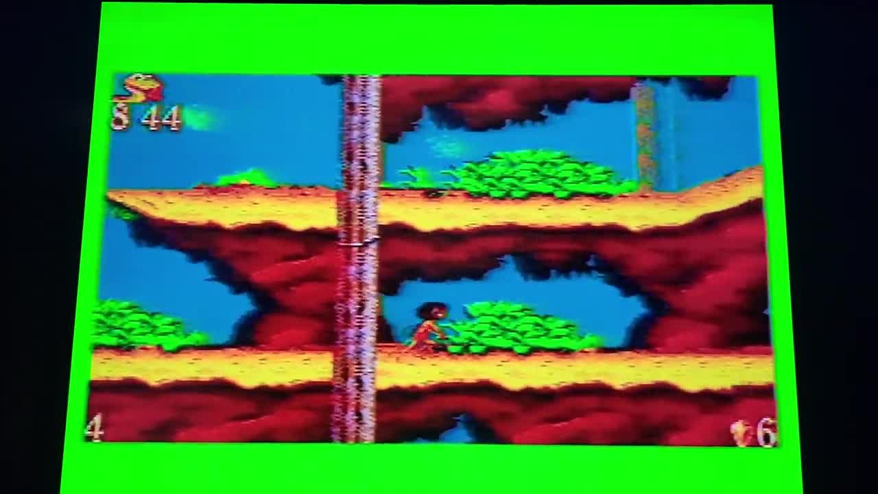The jungle book sega masters system gameplay