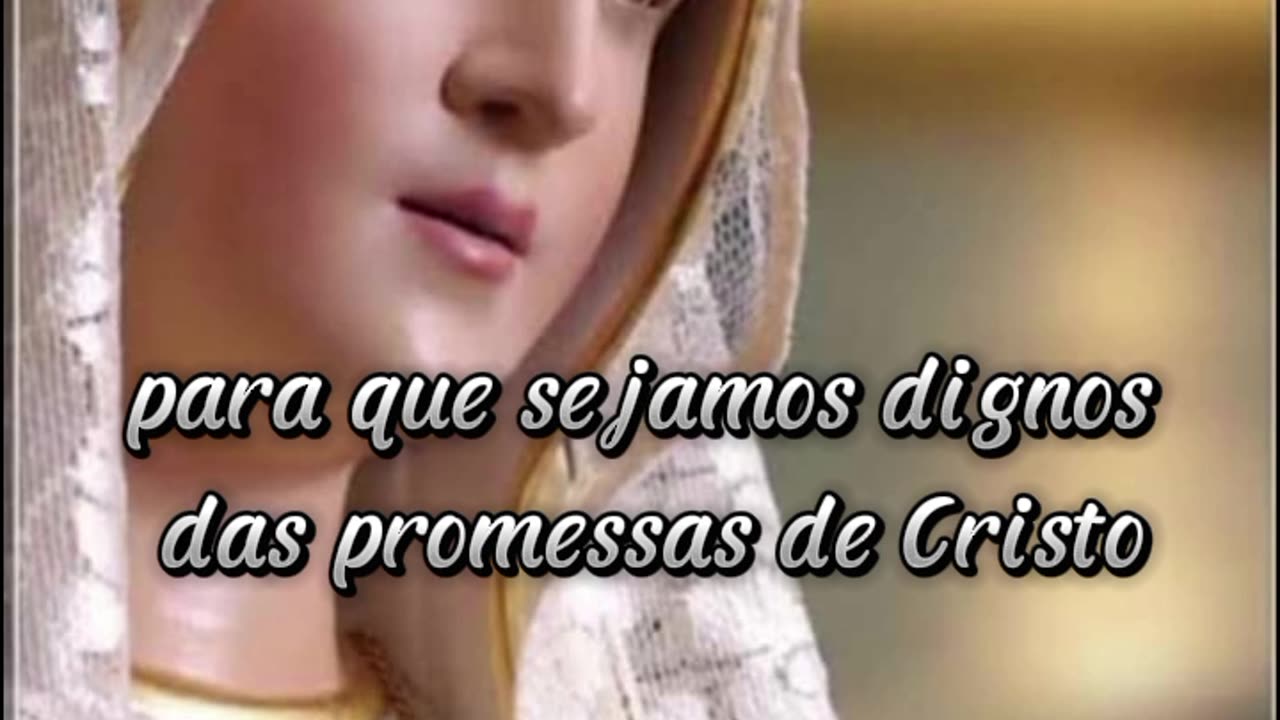 Momento da Ave Maria.