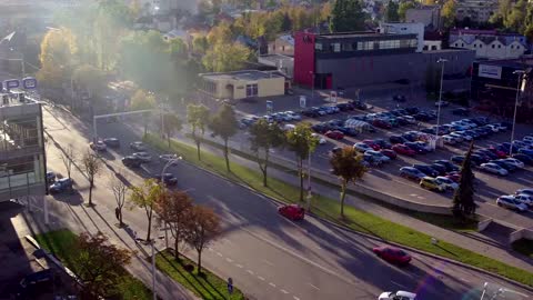 Traffic in Autumn