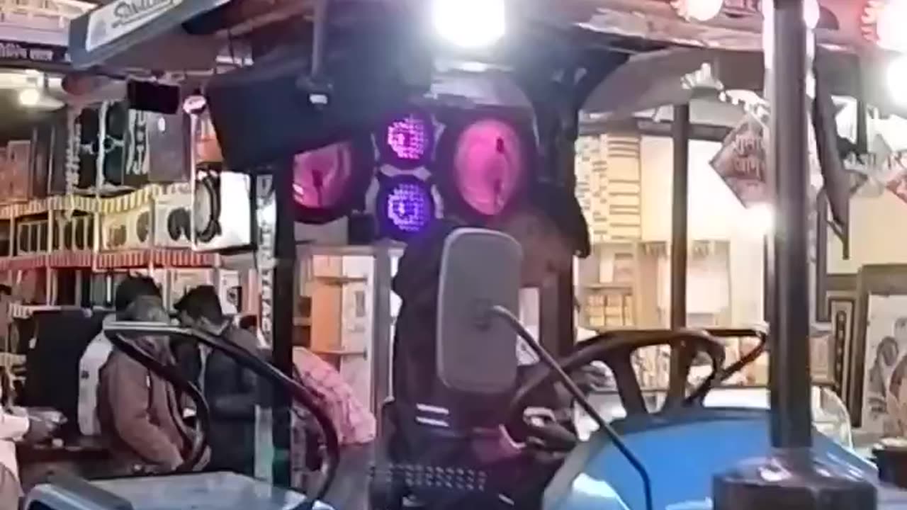 Modified tractor