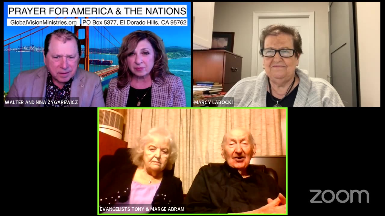 Prayer for America and the Nations with Walter and Nina Zygarewicz