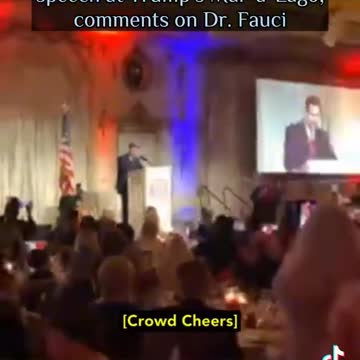 Gov. DeSantis Bashes Fauci at Mar-A-Lago Dinner