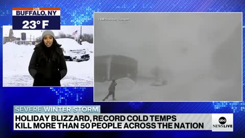 Over 50 dead after 'blizzard of the century' slams the country