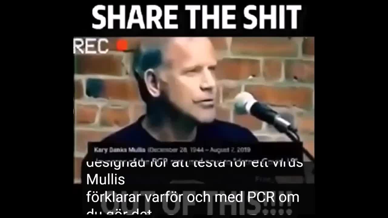 # 616 - Låt Dr. Kary Mullis ord avsluta år 2022! SVENSKTEXTAT