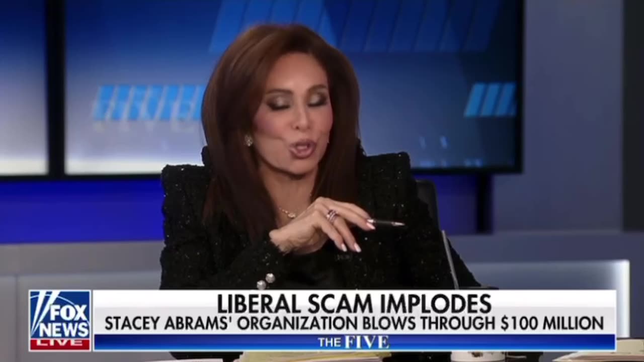 Liberal Scam Implodes - Stacey Abrams' Organization Blows Through $100M