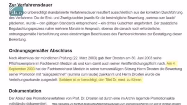 Drosten würde die Verbreitung des Videos gern stoppen - bitte unbedingt teilen ‼️