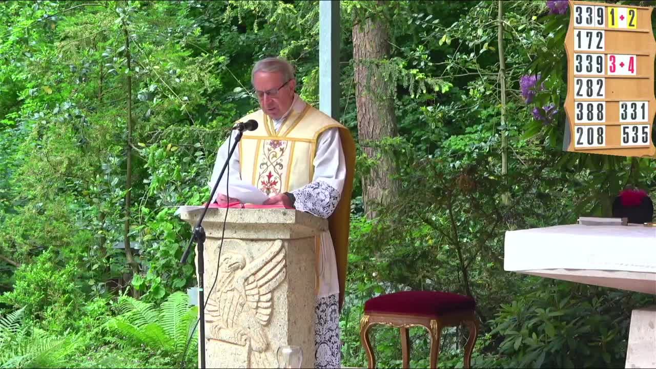 Das war die Stunde des Heiligen Geistes!