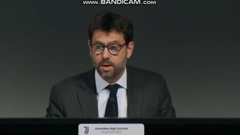 Parole Andrea Agnelli assemblea azionisti 2023