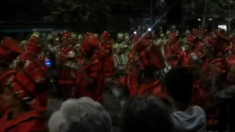 Escola de Samba, carnival, Montevideo, Uruguay