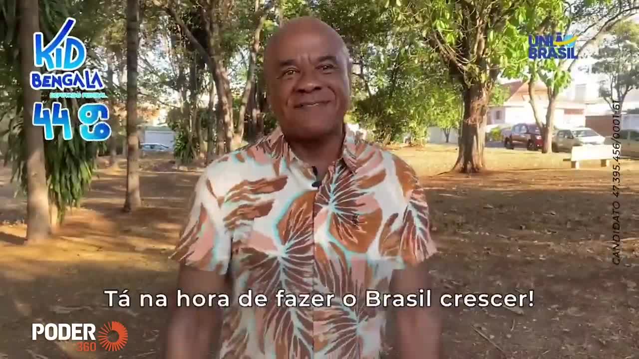 Comercial eleitoral 2022 – candidato a deputado federal Kid Bengala (União Brasil-SP)
