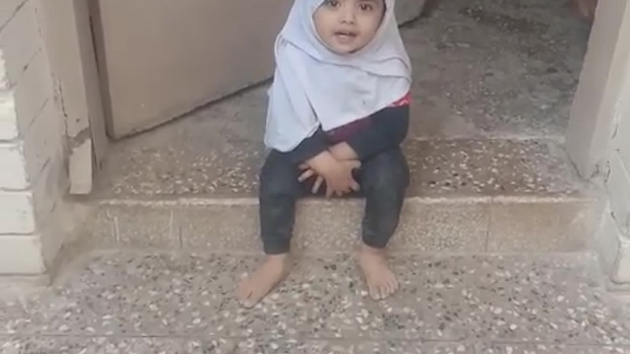 Cute toddler