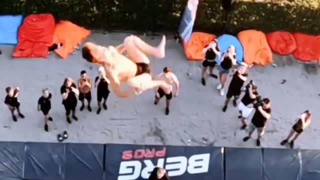 World record for most flips on a trampoline