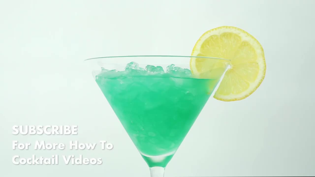 How to Make Green ocean cocktail in Home