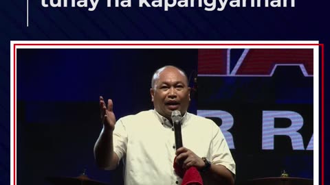 Ka Eric: babawiin ng sambayang Pilipino ang tunay na kapangyarihan