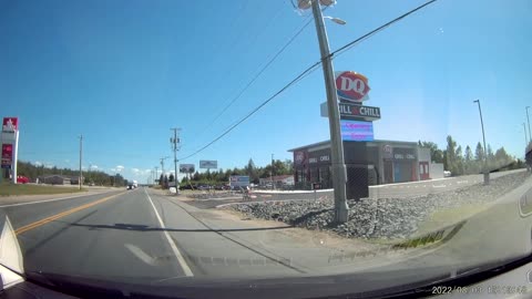 Careless Left Turn Causes Close Call on Busy Road