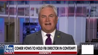 HUGE: James Comer Sets Date To Take Legal Action Against FBI Director Wray