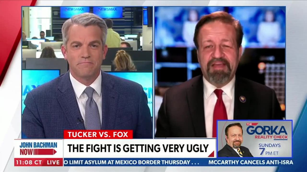 The Fight is Getting Very Ugly. Sebastian Gorka with John Bachmann on NEWSMAX