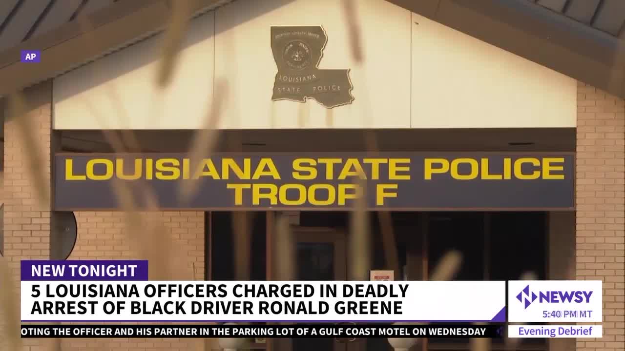 Officers Criminally Charged In Fatal Beating Of Ronald Greene