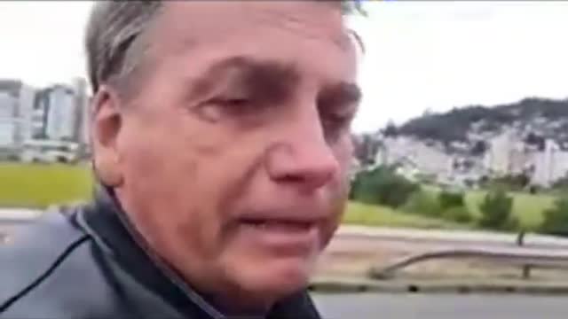 Presidente Bolsonaro Chora