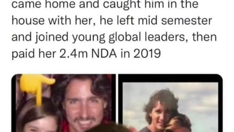 Is Justin Trudeau a pedophile Young Global Leader