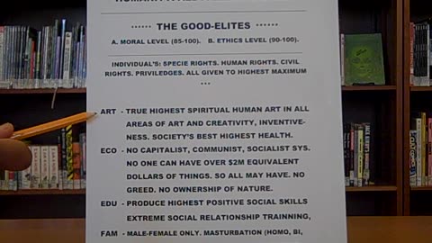 The GOOD-ELITES. The EVIL-ELITES. Their Agendas ! !