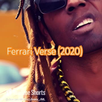 Lil Wayne A.I. Art - Ferrari Verse (2020) (432 hertz frequency) Ai Art Edit