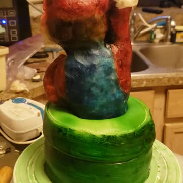 Super Mario cake