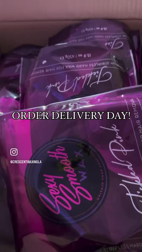 Unboxing Sexy Smooth Tickled Pink Hard Wax | Crescent Waxing LA Review