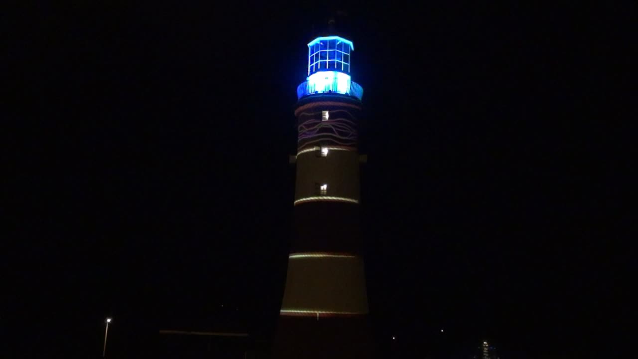 Smeaton's Tower Plymouth Atlantic Ocean City 28th November 2014.