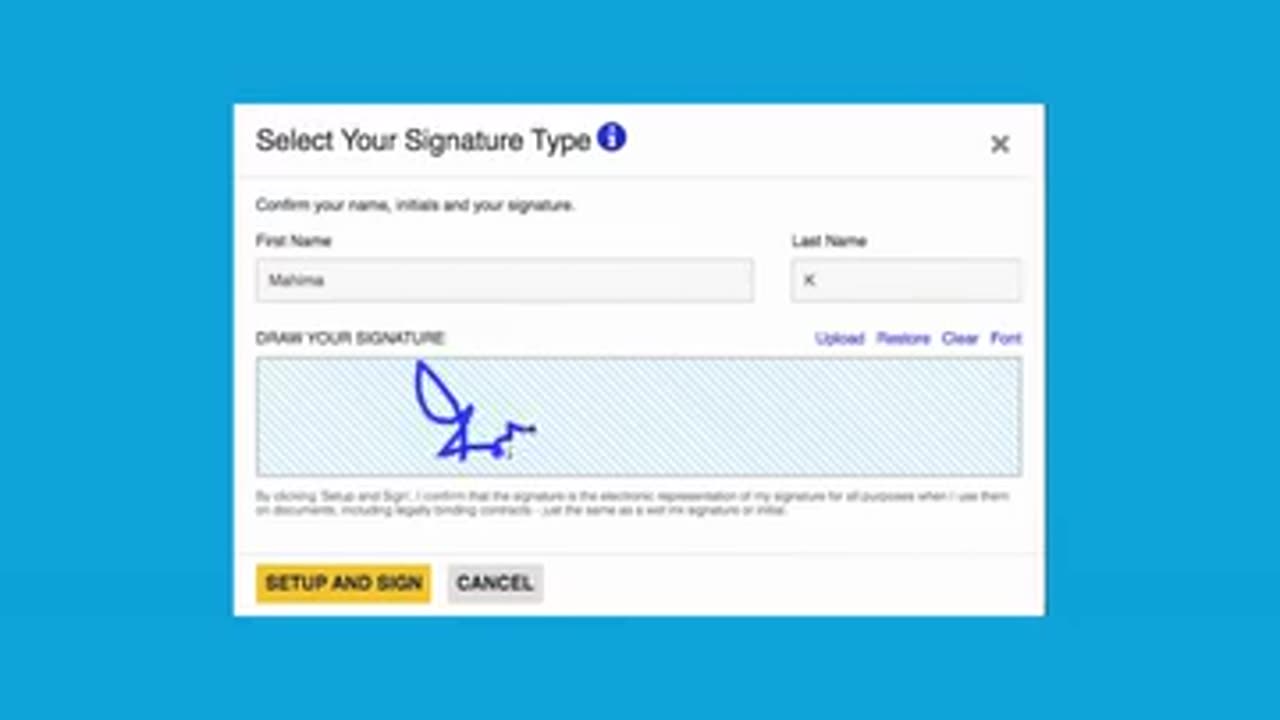 E-signature