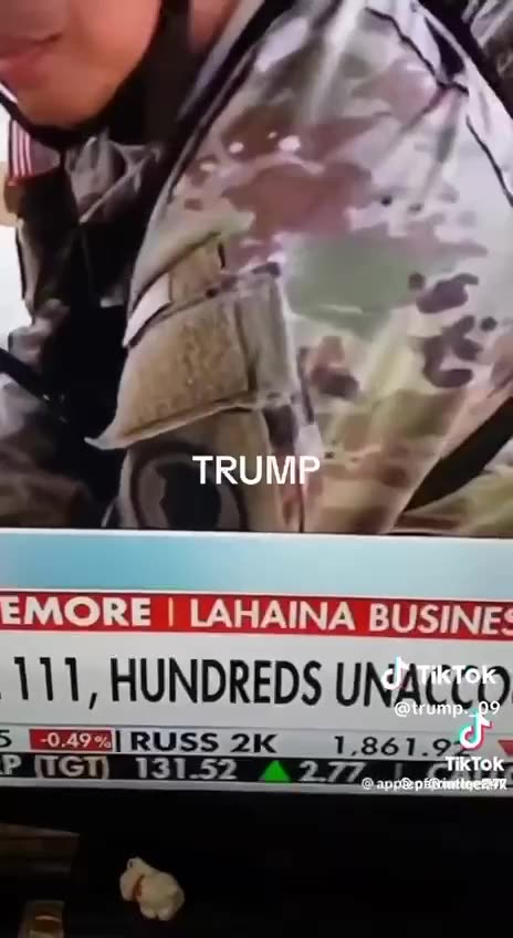 BREAKING FOX News - US Military White Hats in Maui with Patches... Let's Go!!!