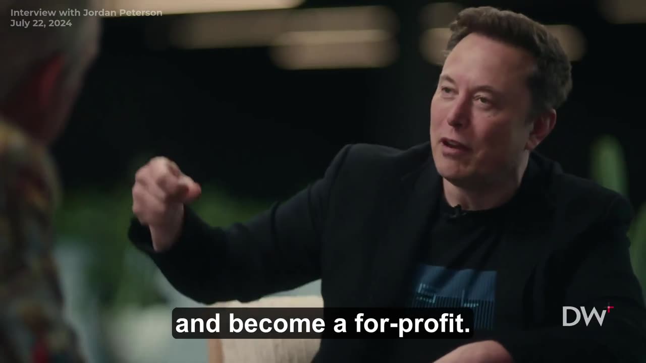 FLASHBACK: Elon Musk talks about funding OpenAI and it's course change.