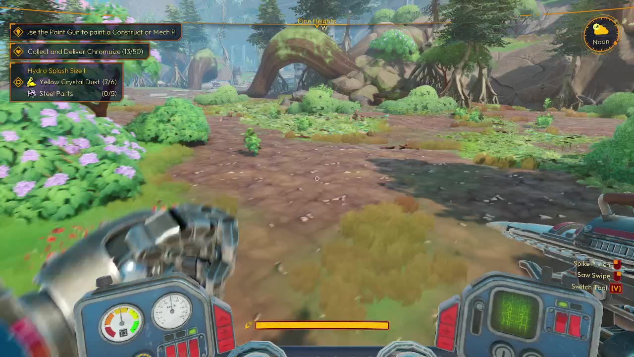 Lightyear Frontier Running around the map