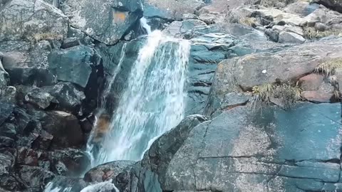 Waterfall hd background video amazing beautiful view