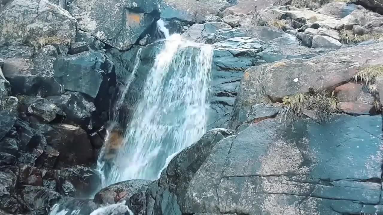 Waterfall hd background video amazing beautiful view