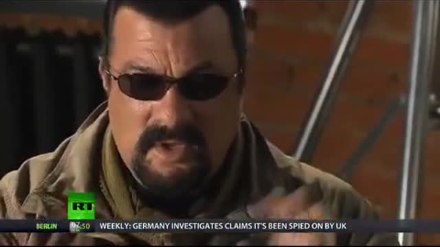 Steven Seagal; Mass Shootings In The US Are "Engineered"