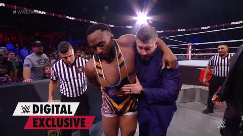 Wwe Kevin Owens surveys damage to Big E after