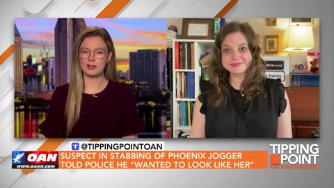 TPM’s Libby Emmons tells OANN’s Kara Kara McKinney about a suspect who allegedly murdered a jogger who said he “wanted to look like her”